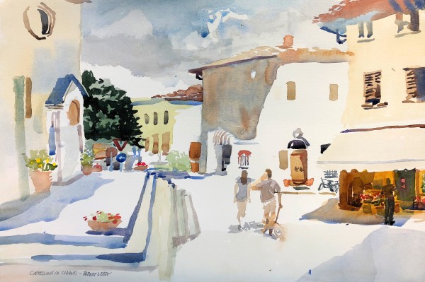 "Castellina in Chianti" by Robert H. Leedy
