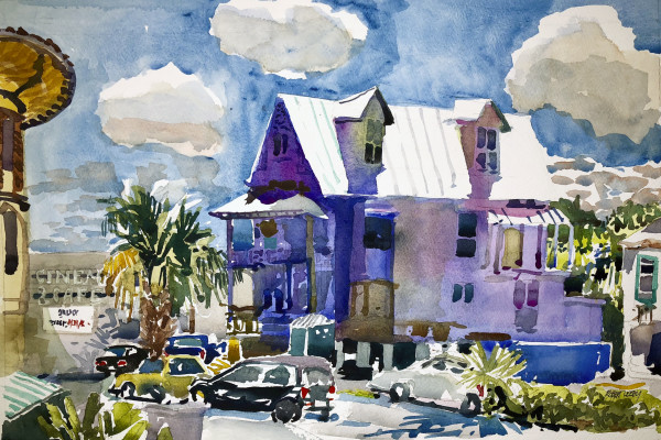"la Casa Violeta" by Robert H. Leedy
