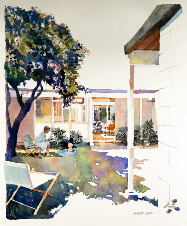 "Leedy Modern, Circa 1957" by Robert H. Leedy, Image 1.