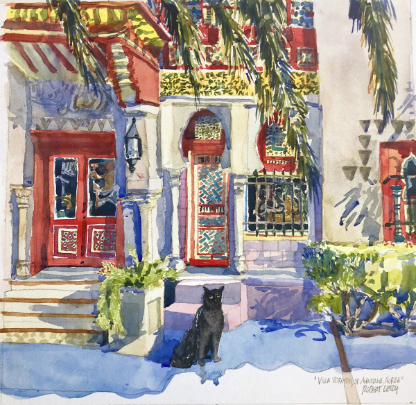 "Villa Zorayda, St. Augustine, Florida" by Robert H. Leedy