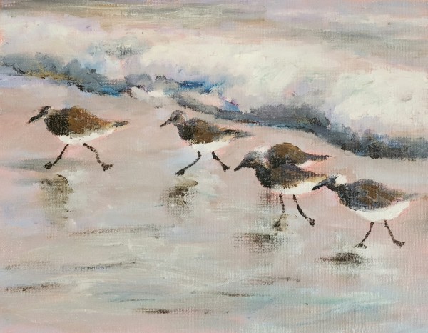 Beach  Birdies  (SOLD) by Susan Bryant
