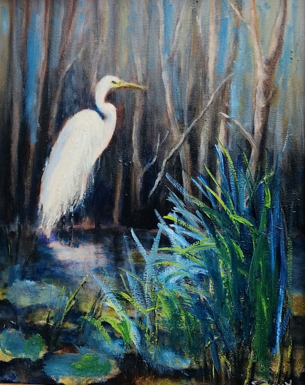 Graceful Reflections (SOLD) by Susan Bryant