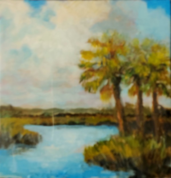 Palmettos (SOLD) by Susan Bryant