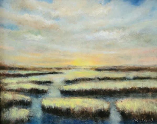 Marsh Glow (SOLD) by Susan Bryant