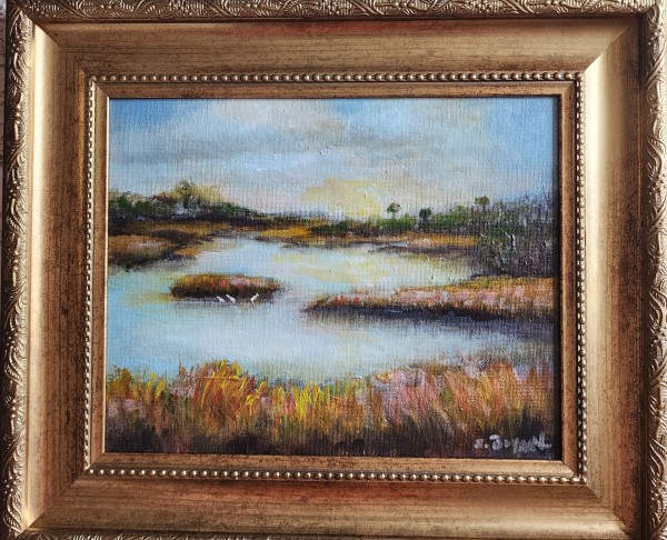 Marsh in Fall (SOLD) by Susan Bryant