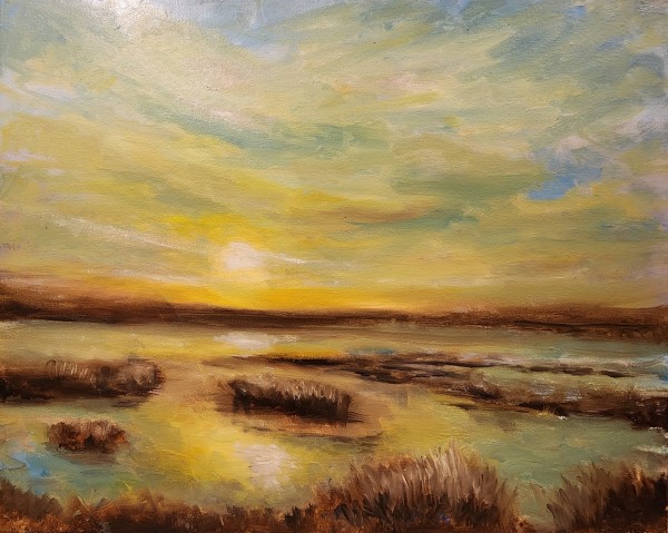 Sunset Marsh by Susan Bryant