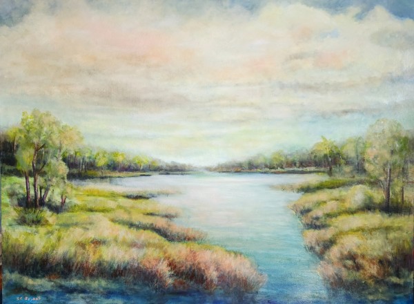 Marsh Reverie II (SOLD) by Susan Bryant