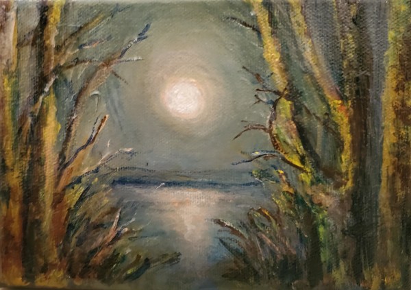 Crystal Moonlight (SOLD) by Susan Bryant