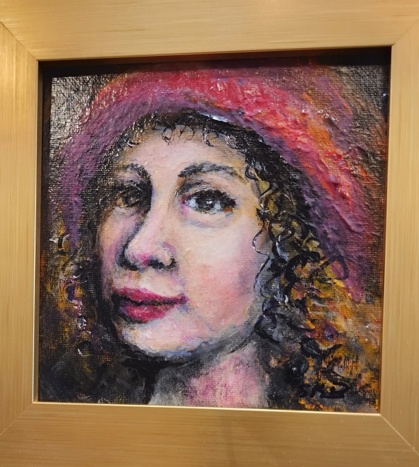 Girl in Red Hat by Susan Bryant