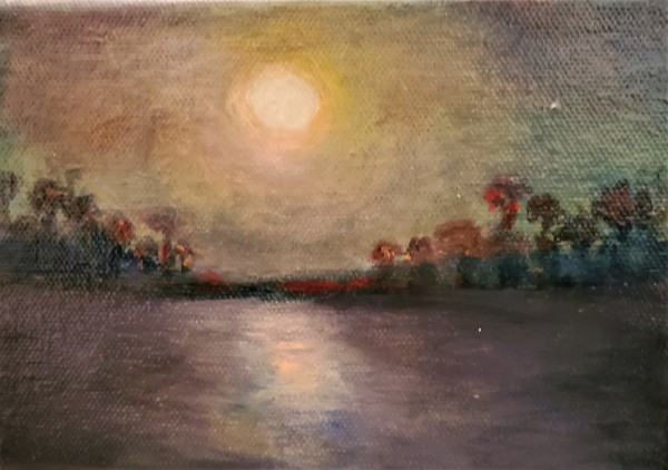Moonlight and Palmettos (SOLD)