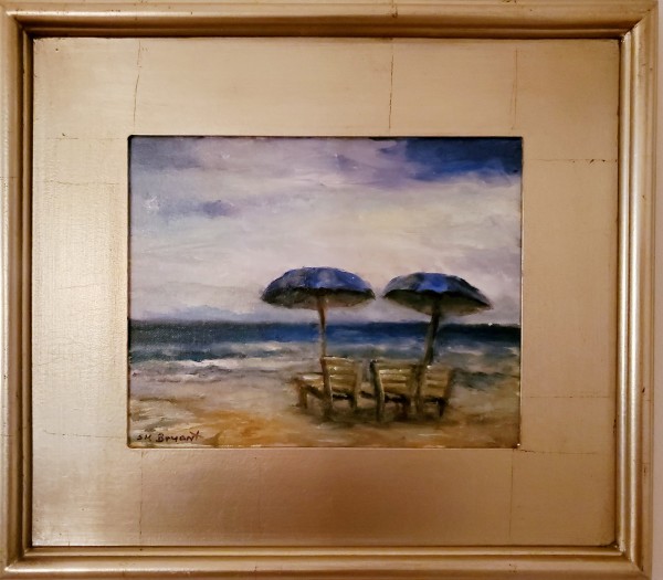Two Umbrellas (SOLD) by Susan Bryant