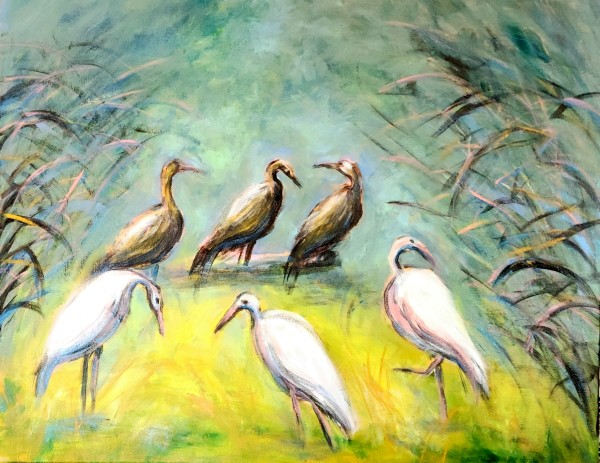 Water Birds by Susan Bryant
