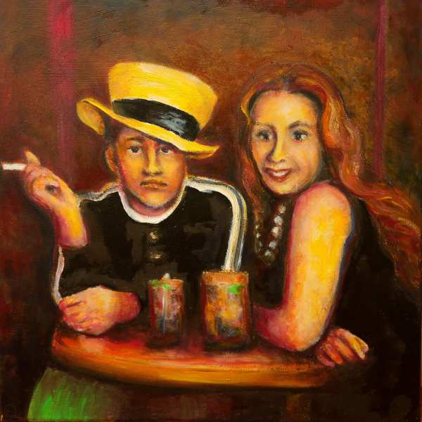 Yellow Top Hat by Susan Bryant