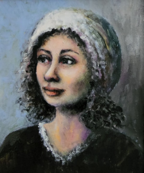Young Woman in a White Cap