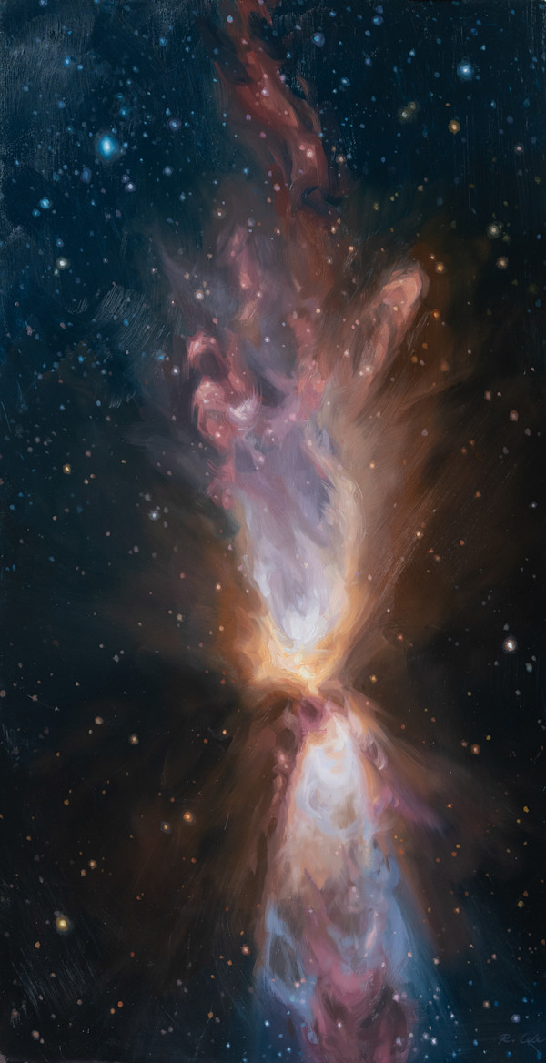 Birth of Two Stars by Robin Cole