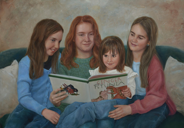 Wilson Portrait Commission by Cynthia Feustel, Image 1.