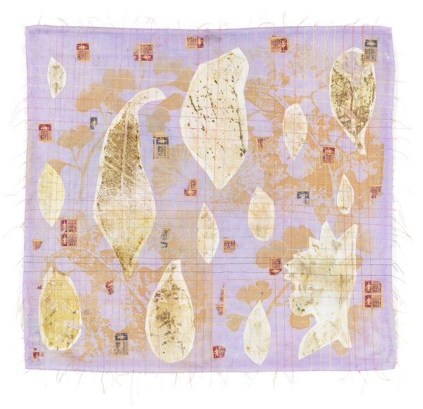 Abstract Cloth Collage 13 by Hollie Heller