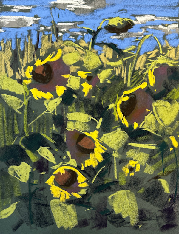 October Sunflowers by Tara Will, Image 1.