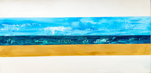 Alone on the Beach by Kelly U Johnson