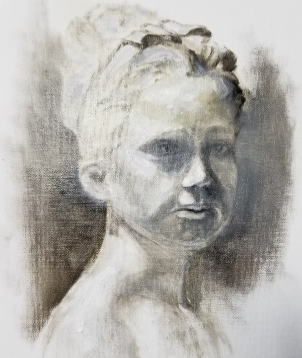 Portrait of a Young Girl by Donna Pate