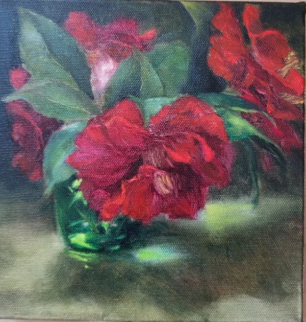 Red Camellias by Donna Pate, Image 1.