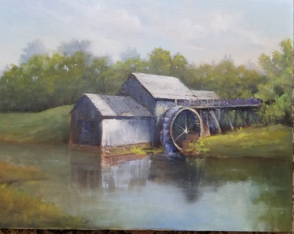 Edwin Mabry Grist Mill, Blue Ridge Parkway Virginia by Donna Pate