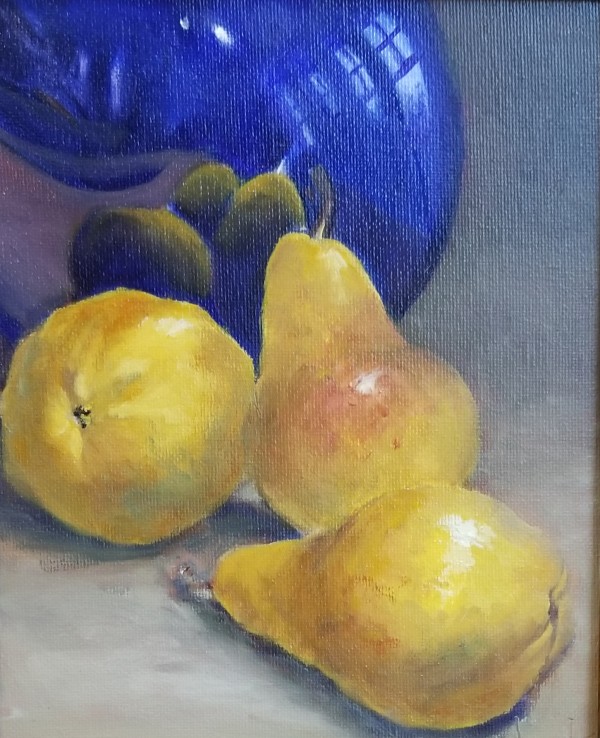 Yellow Pears by Donna Pate