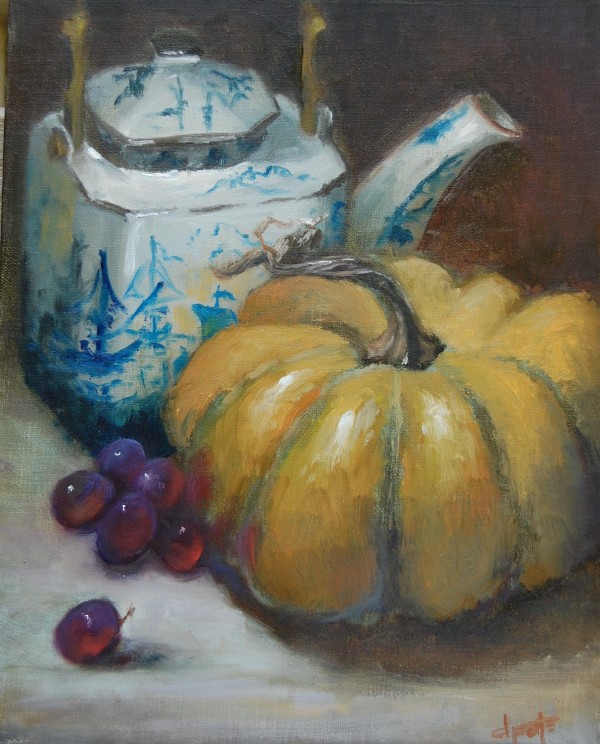 Tea and Pumpkin by Donna Pate