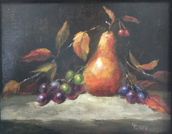 Autumn Pear by Lina Ferrara