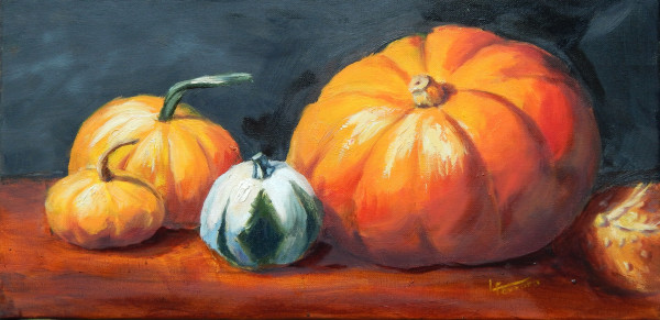Pumpkins by Lina Ferrara