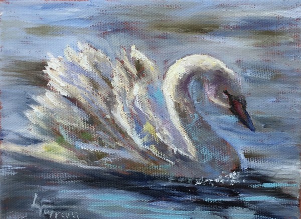 Swan Song 2 by Lina Ferrara