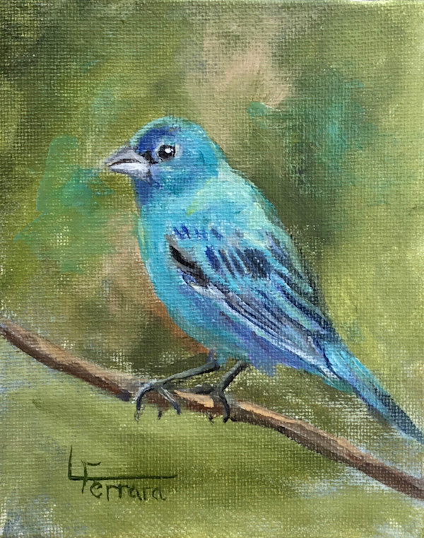Indigo Bunting by Lina Ferrara, Image 6.