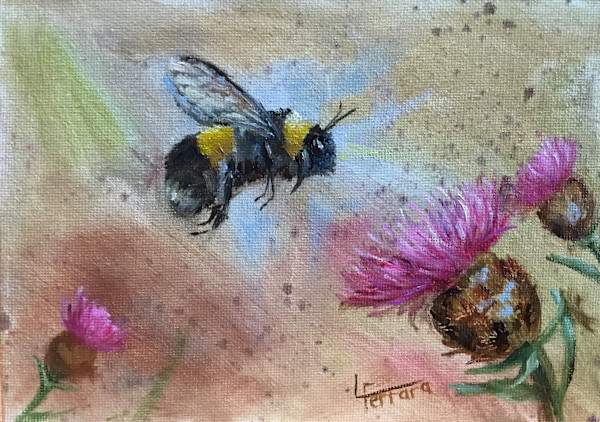 Buzzing Around Again by Lina Ferrara