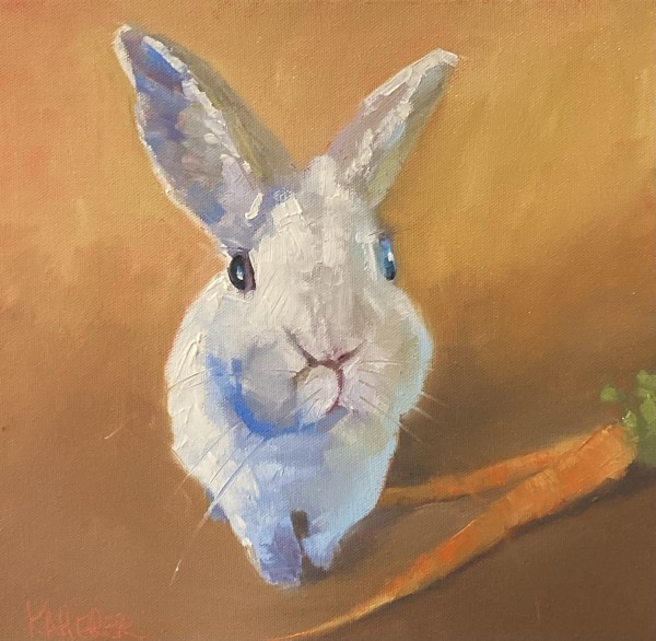 Carrot Love by Mary Kamerer Impressionist Painting