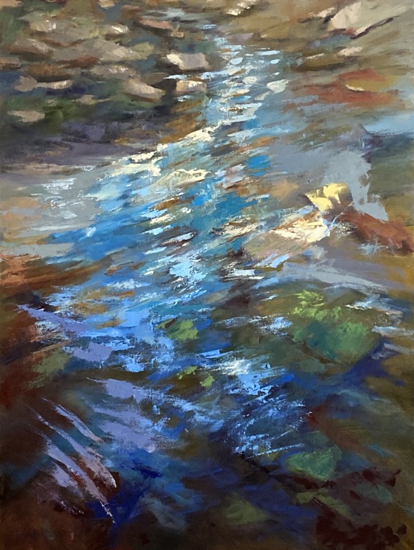 Lost Creek by Mary Kamerer Impressionist Painting