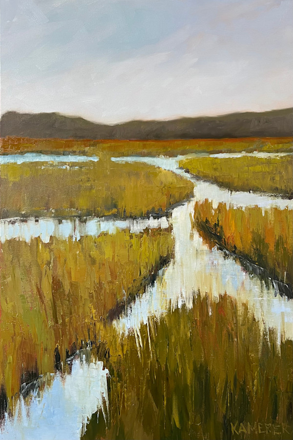 Low Country Beckoning by Mary Kamerer Impressionist Painting