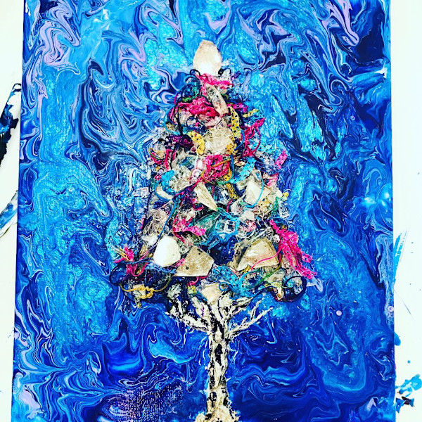 Yarn Tree by Rebecca Viola Richards, Image 1.