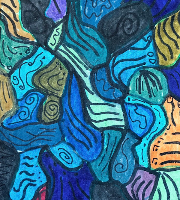 Shades of the Blues by Rebecca Viola Richards, Image 1.