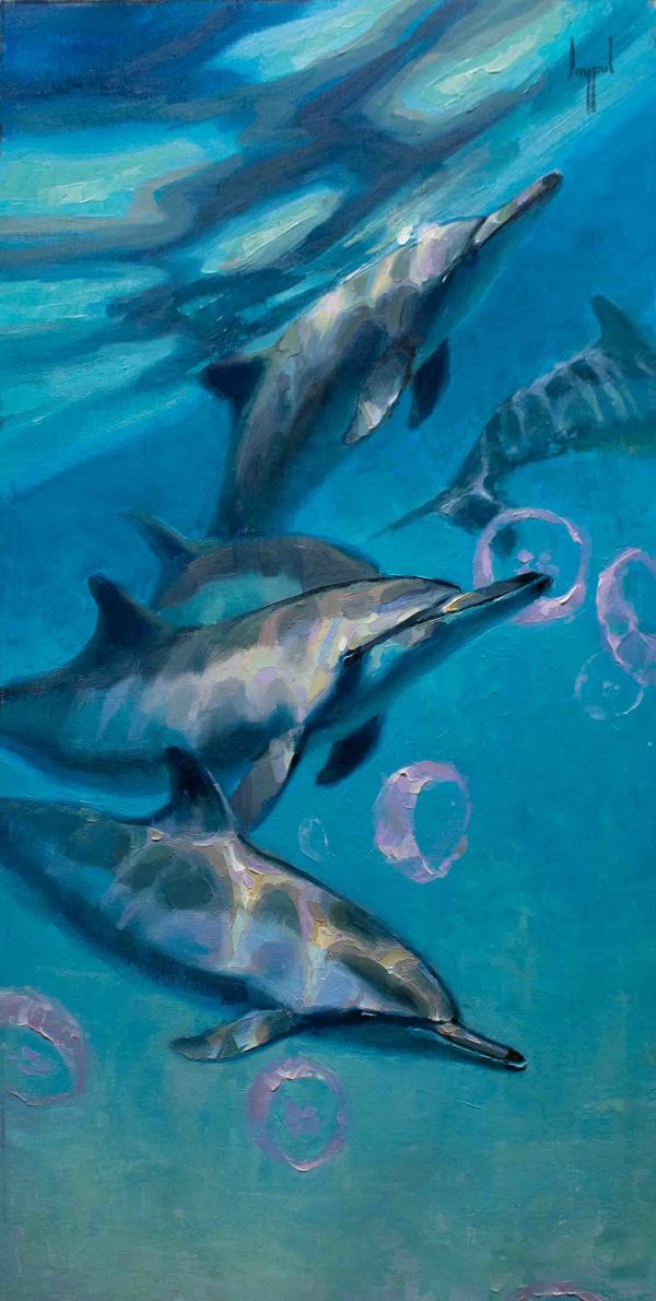 Dreaming of Dolphins by Joyful Enriquez
