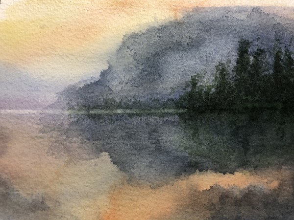Stormy Skies Reflected on Water - Donated by Wanda Fraser