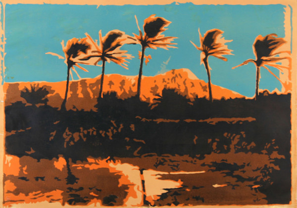 "Fire Palms" by John McCaskill