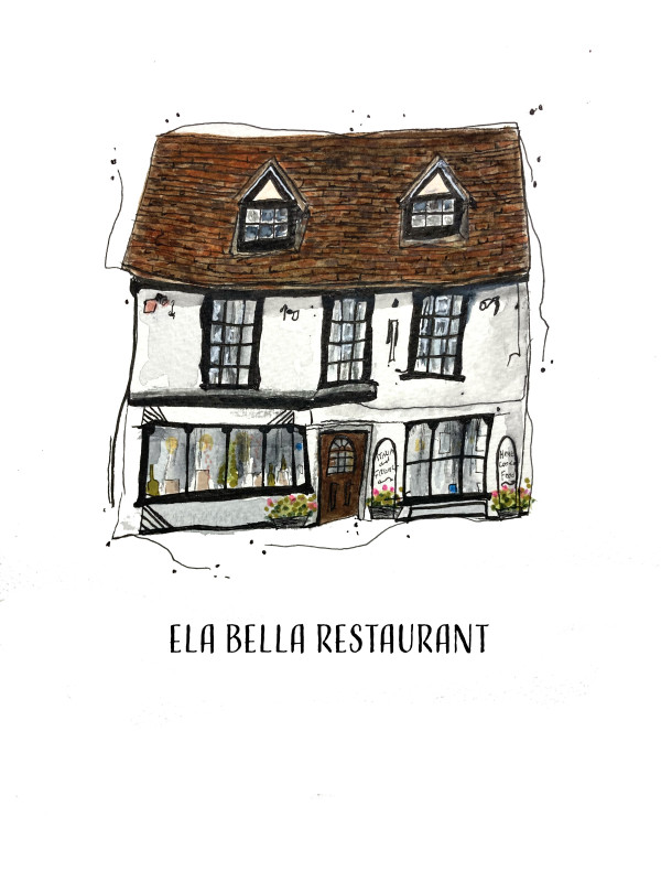 Ela Bella Restaurant by Helen Bennett