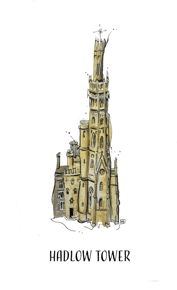 Hadlow Tower by Helen Bennett
