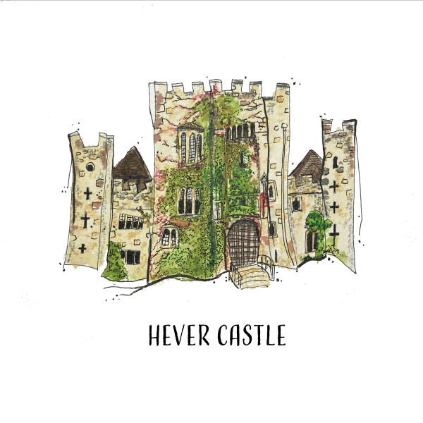 Hever castle by Helen Bennett