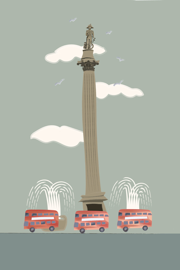 Nelson's Column by Helen Bennett, Image 1.