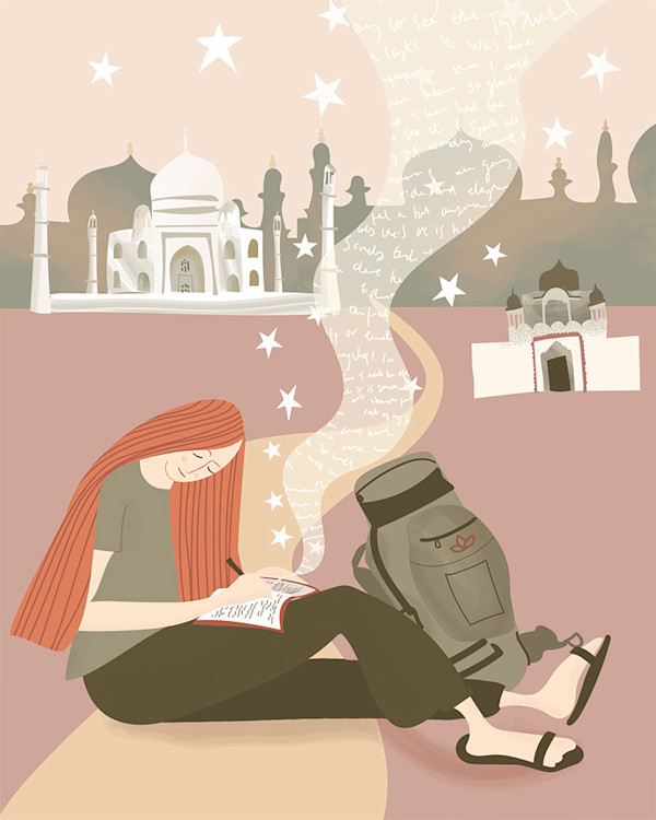 Travel journaling by Helen Bennett, Image 2.