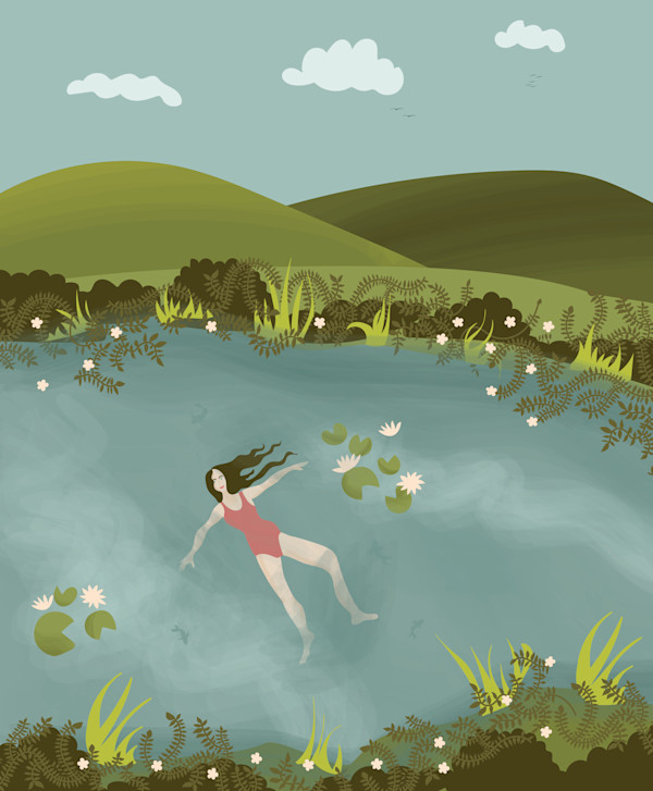 Wild swimming by Helen Bennett, Image 1.