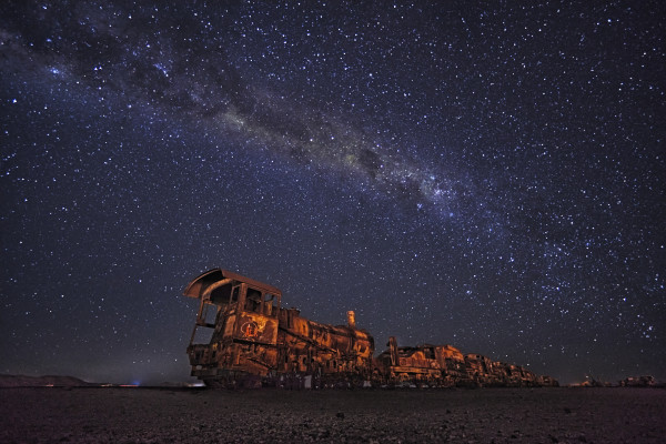Milky Way Express #1 by Kent Burkhardsmeier