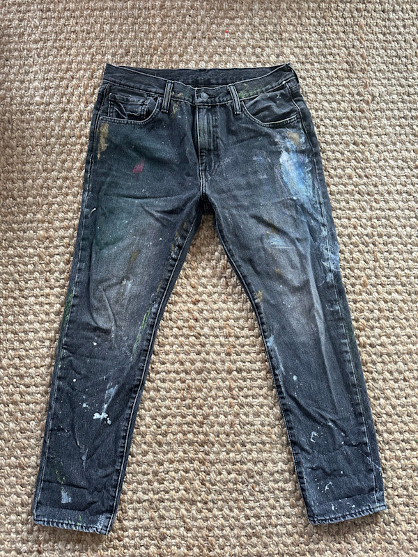 Levis Paint Jeans by Dominique Fierro, Image 8.