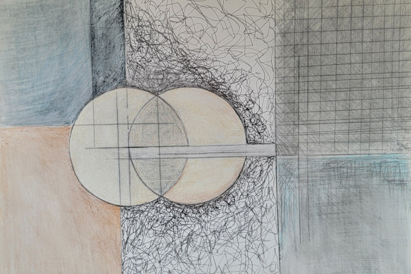 abstract on yupo 3 by Jude Barton